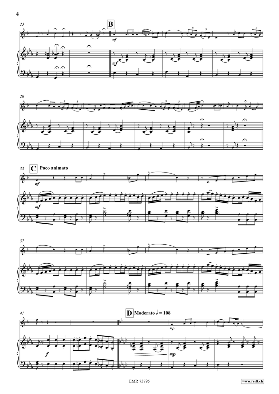 La Straniera La Straniera Euphonium scores gallery preview page 5