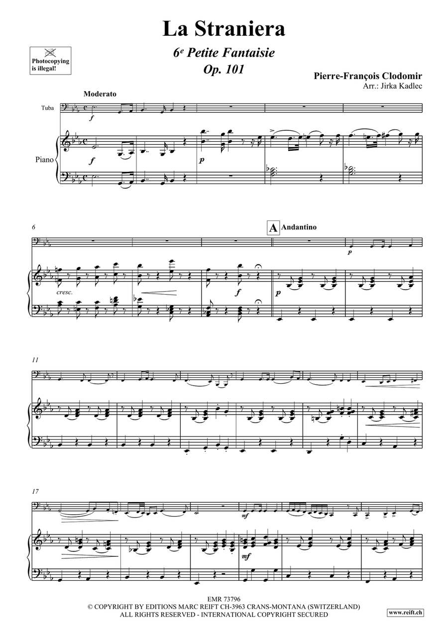 La Straniera La Straniera Tuba scores gallery preview page 4