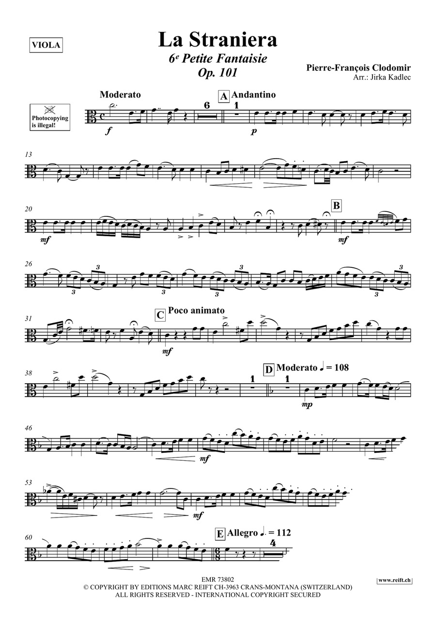 La Straniera La Straniera Piano Accompaniment scores gallery preview page 3