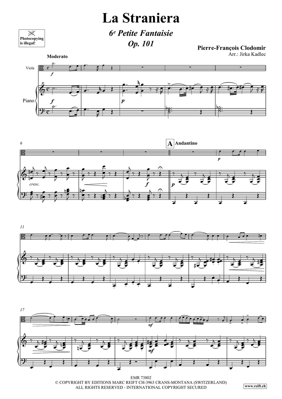 La Straniera La Straniera Piano Accompaniment scores gallery preview page 4