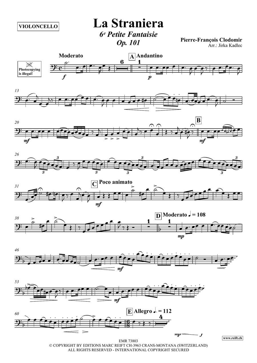 La Straniera La Straniera Piano Accompaniment scores gallery preview page 3