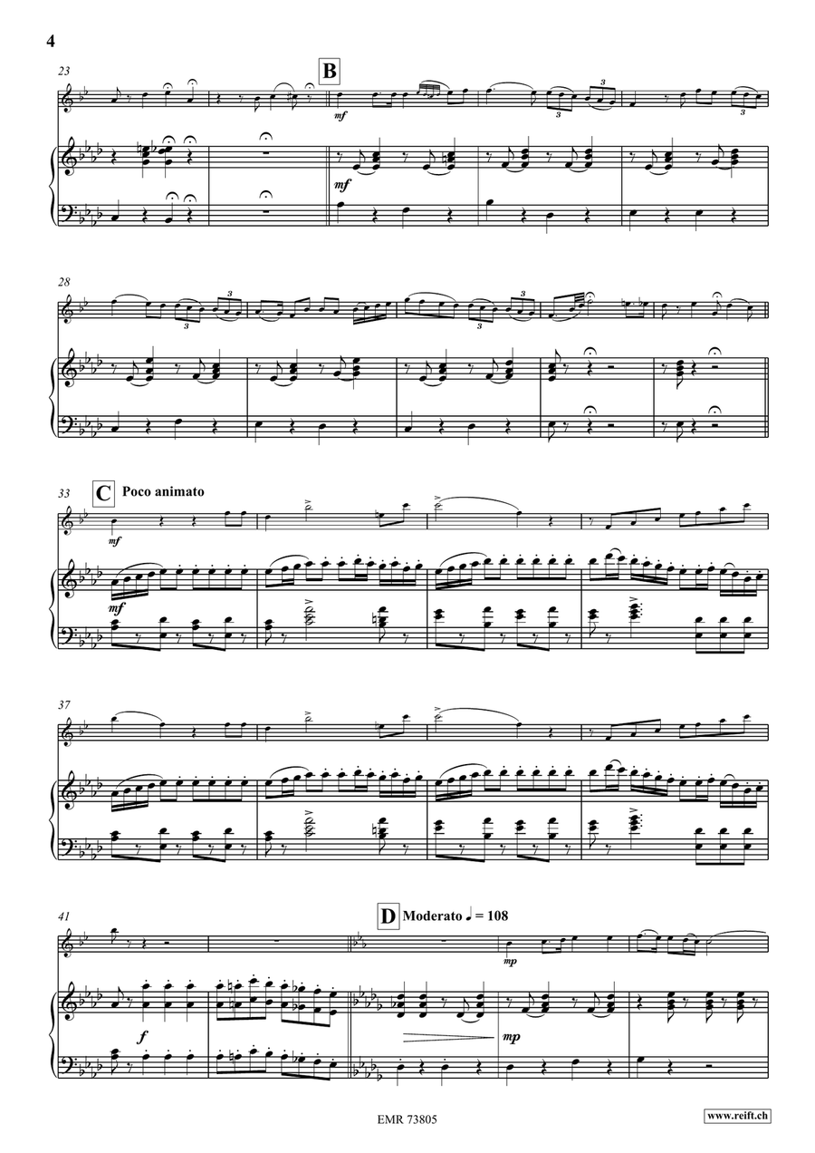 La Straniera La Straniera Clarinet Solo scores gallery preview page 5