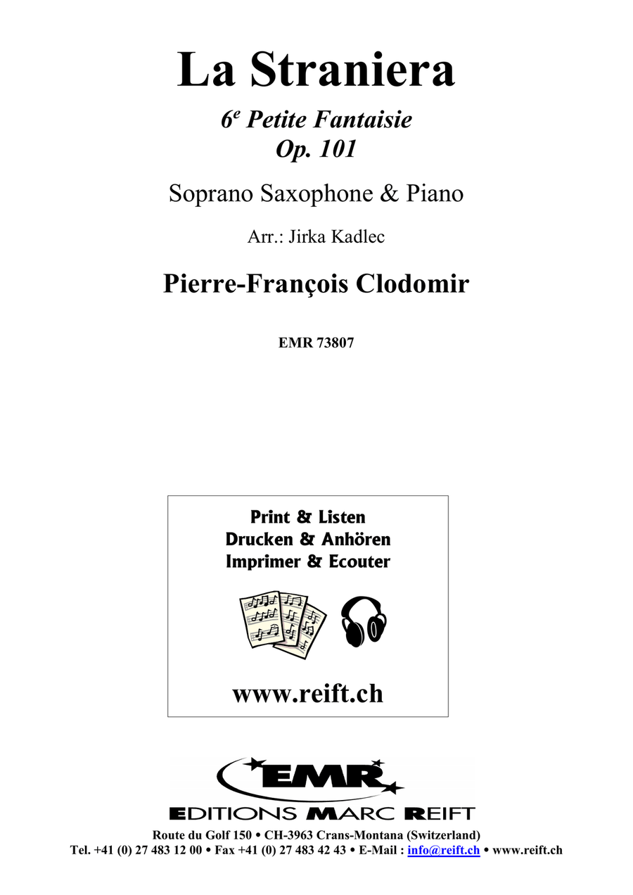 La Straniera La Straniera Soprano Saxophone scores gallery preview page 2