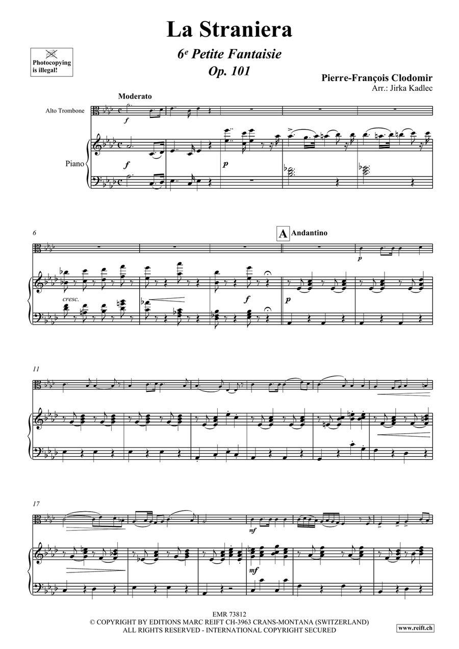 La Straniera La Straniera Piano Accompaniment scores gallery preview page 4