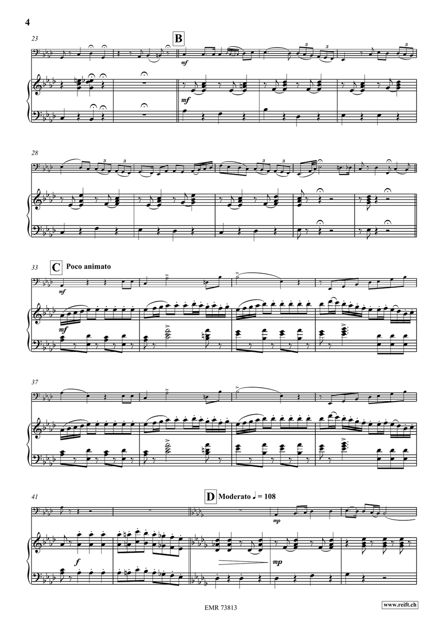 La Straniera La Straniera Bass Trombone scores gallery preview page 5