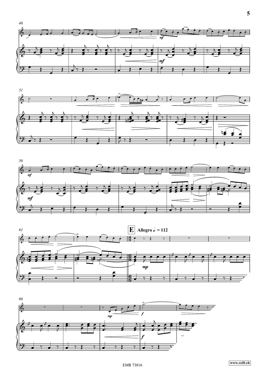 La Straniera La Straniera Piano Accompaniment scores gallery preview page 6