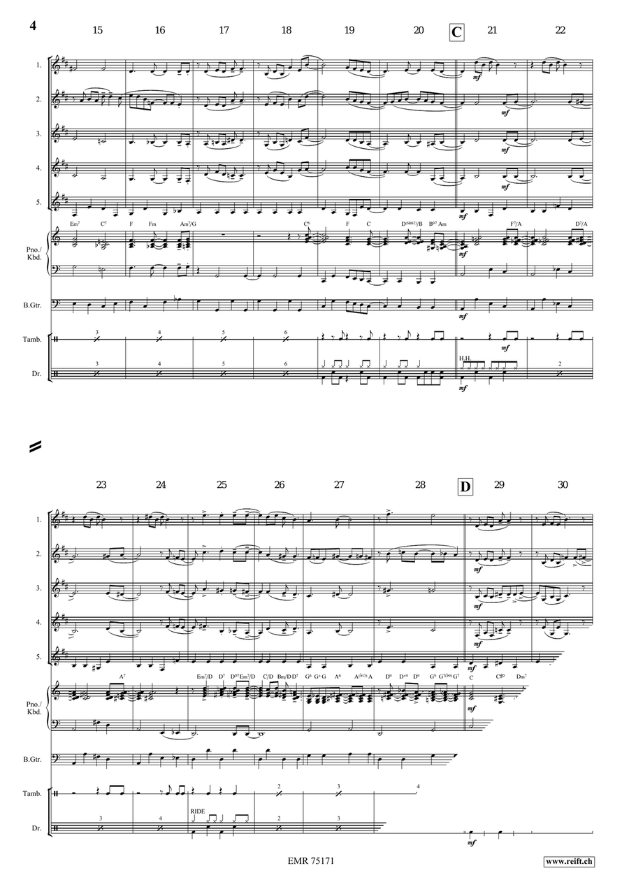 Ain't Misbehavin' Ain't Misbehavin' Cornet scores gallery preview page 4