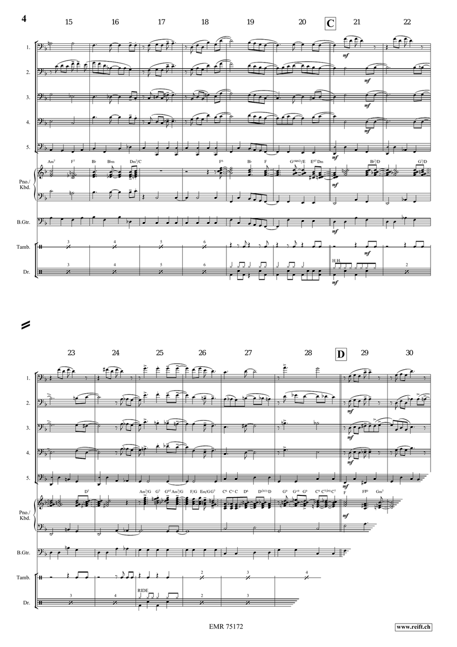 Ain't Misbehavin' Ain't Misbehavin' Trombone scores gallery preview page 4