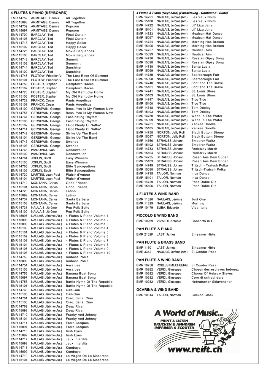 Ain't Misbehavin' Ain't Misbehavin' Flute scores gallery preview page 5