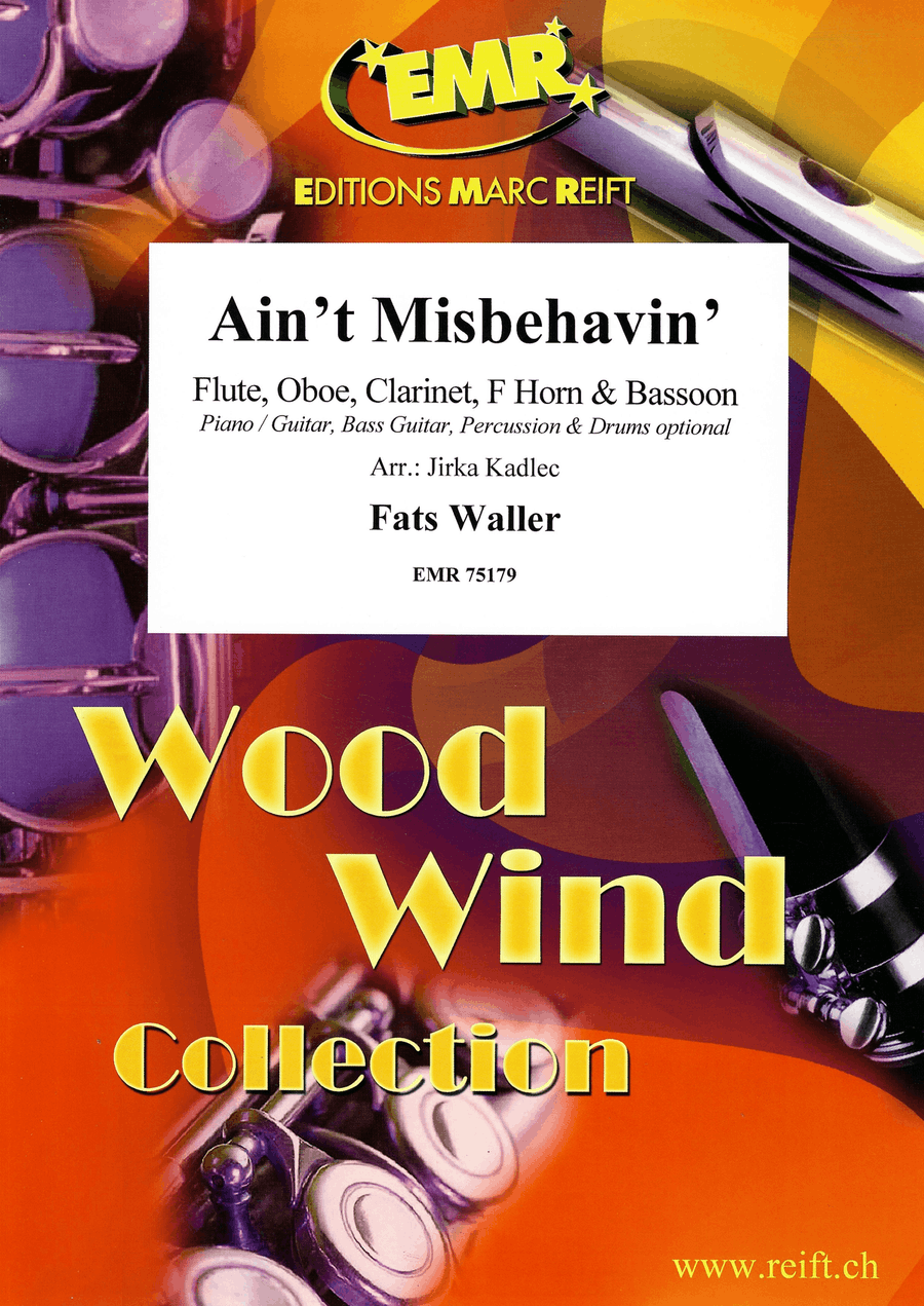Ain't Misbehavin' Ain't Misbehavin' Woodwind Quintet scores gallery preview page 1