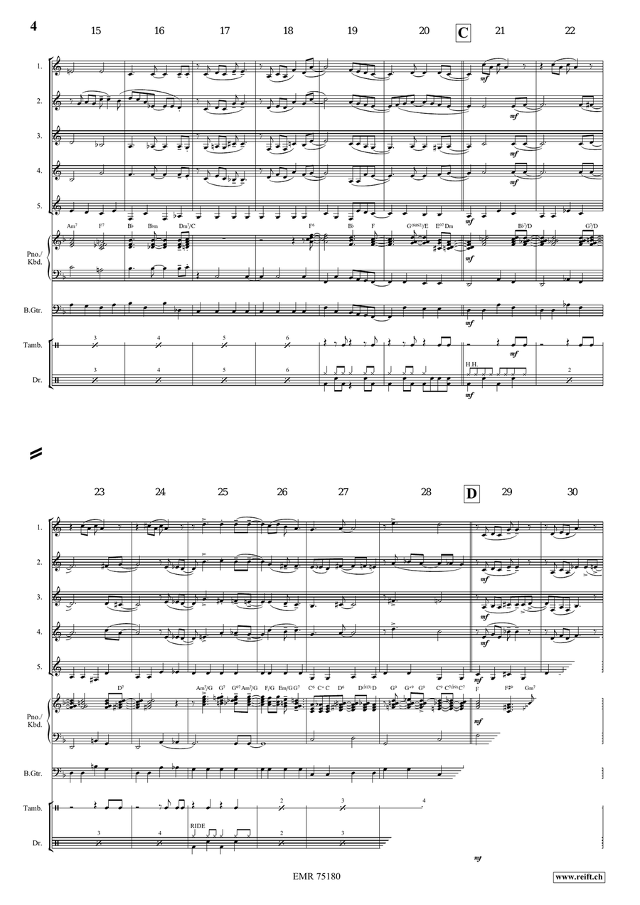 Ain't Misbehavin' Ain't Misbehavin' Horn scores gallery preview page 4
