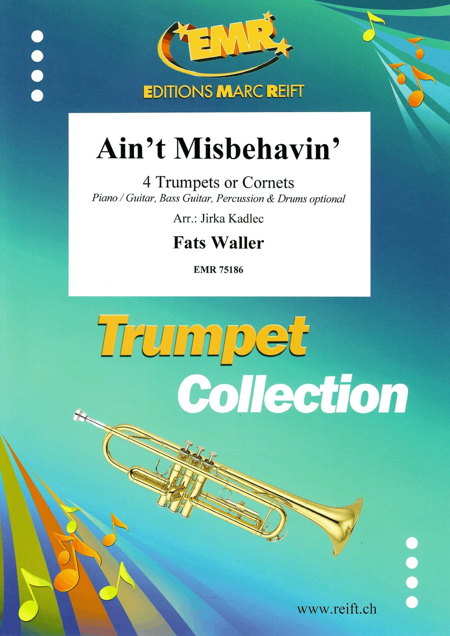 Ain't Misbehavin' Ain't Misbehavin' Cornet scores gallery preview page 1