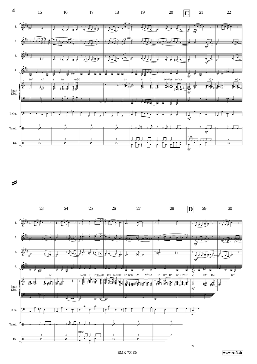 Ain't Misbehavin' Ain't Misbehavin' Cornet scores gallery preview page 4