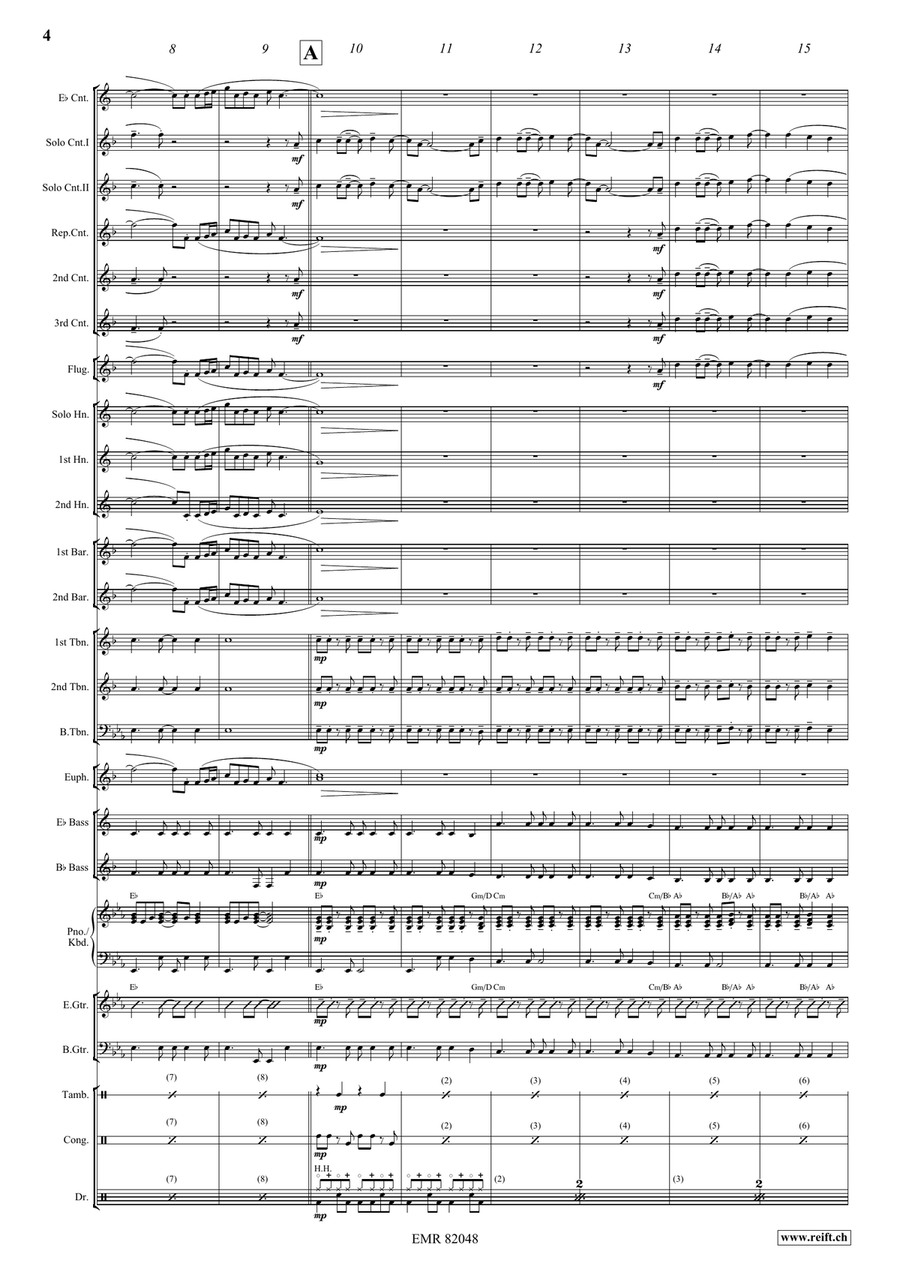 Whiskey In The Jar Whiskey In The Jar Brass Band scores gallery preview page 5