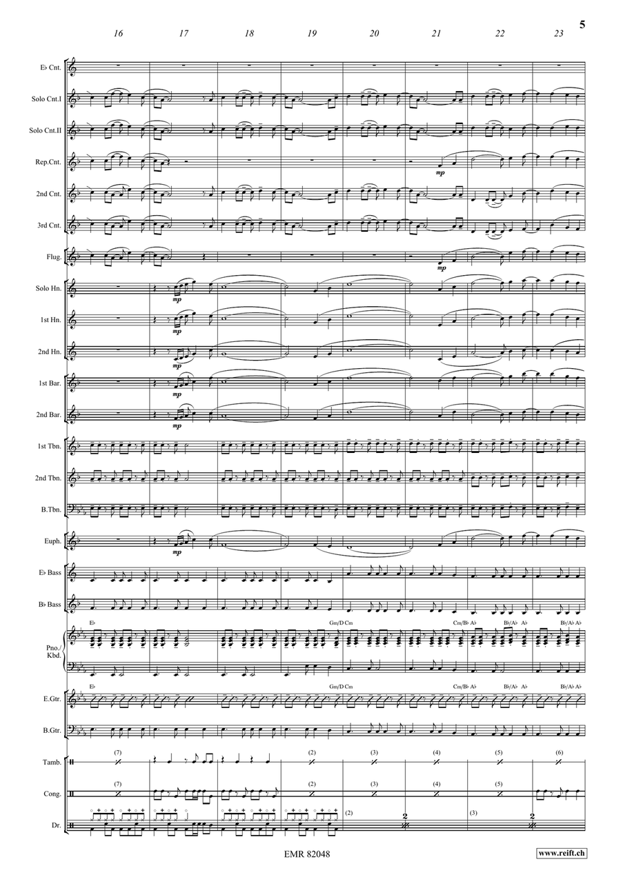Whiskey In The Jar Whiskey In The Jar Brass Band scores gallery preview page 6