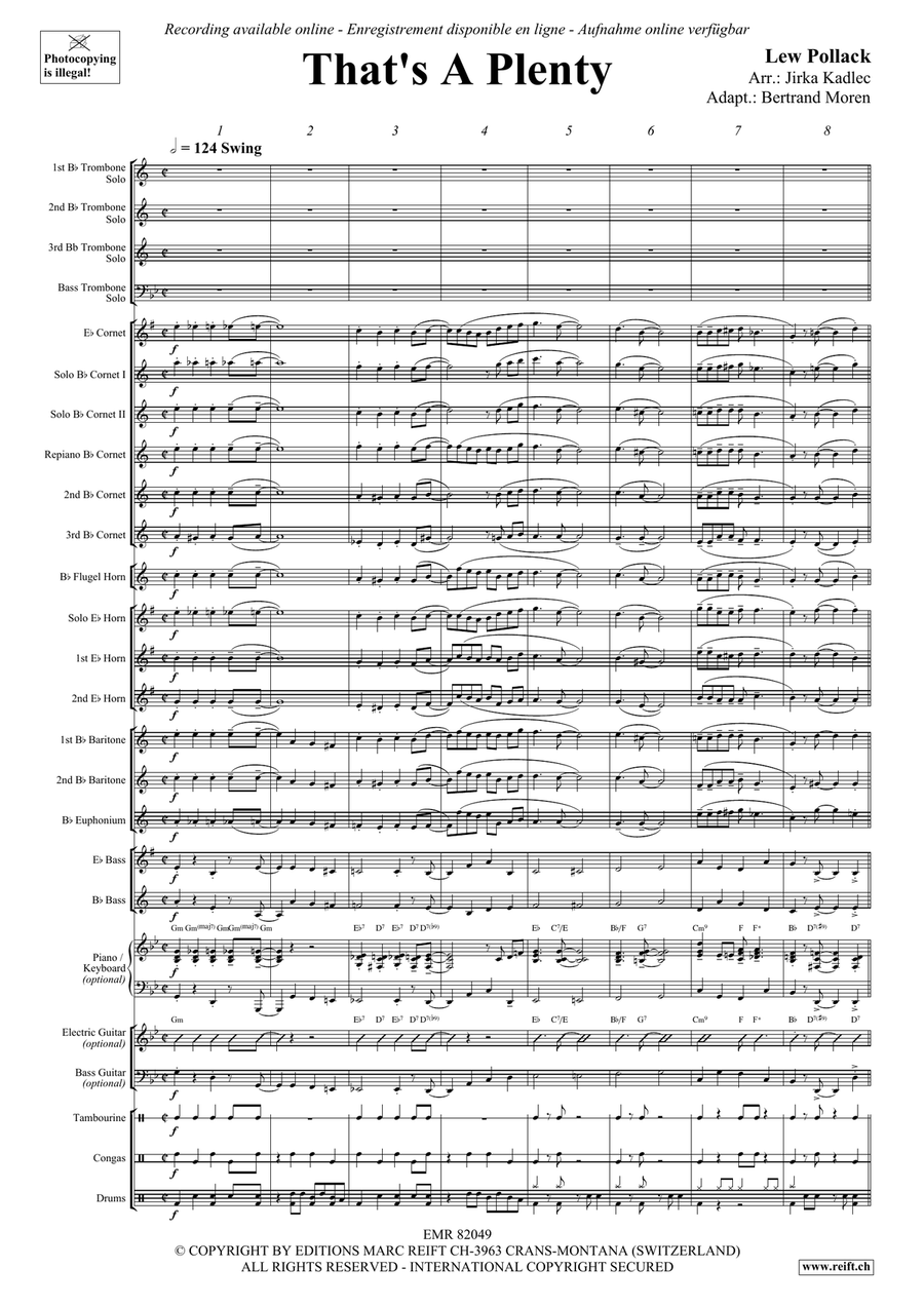 That's A Plenty That's A Plenty Brass Band scores gallery preview page 4