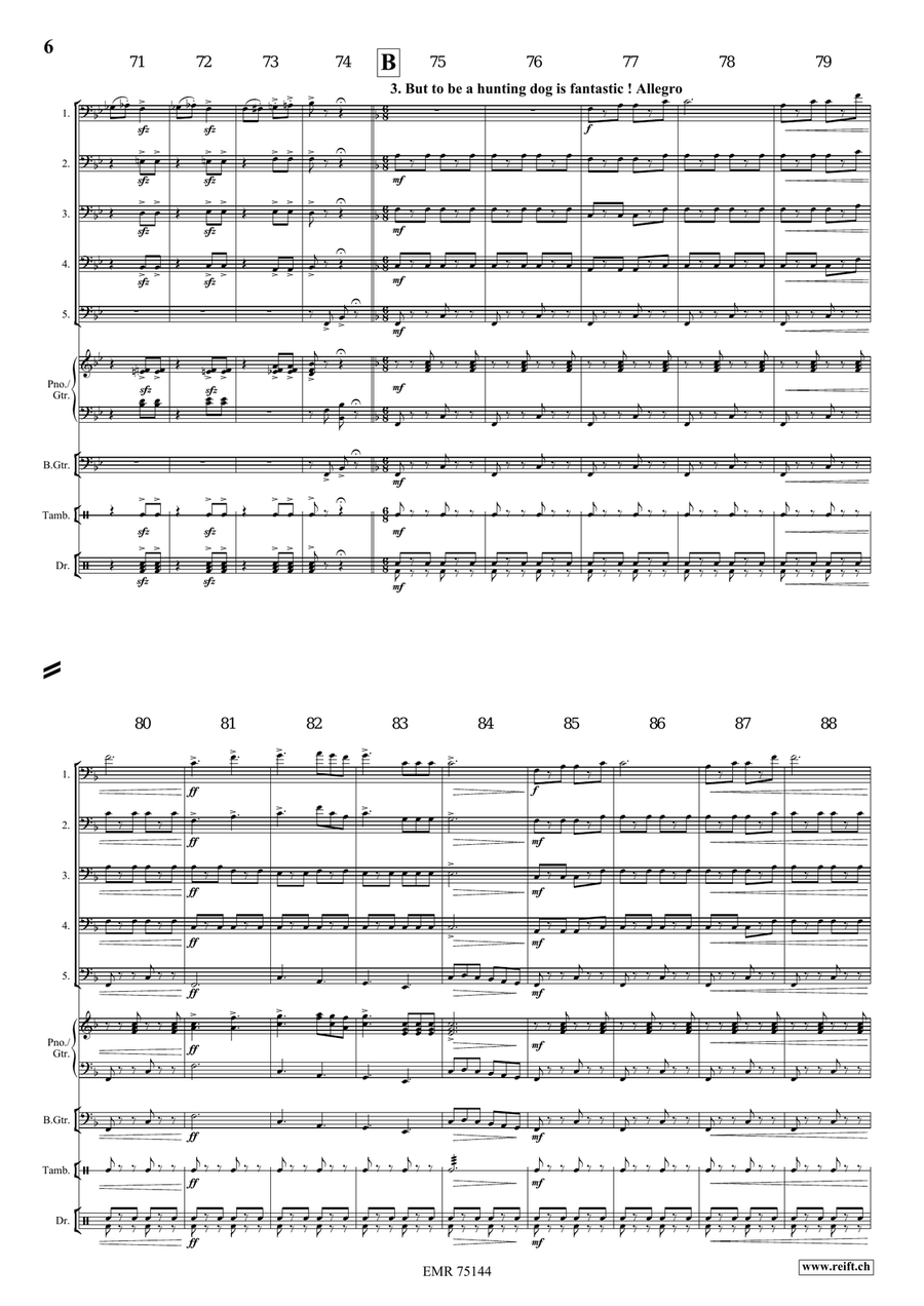 A Dog's Life Trombone scores gallery preview page 7