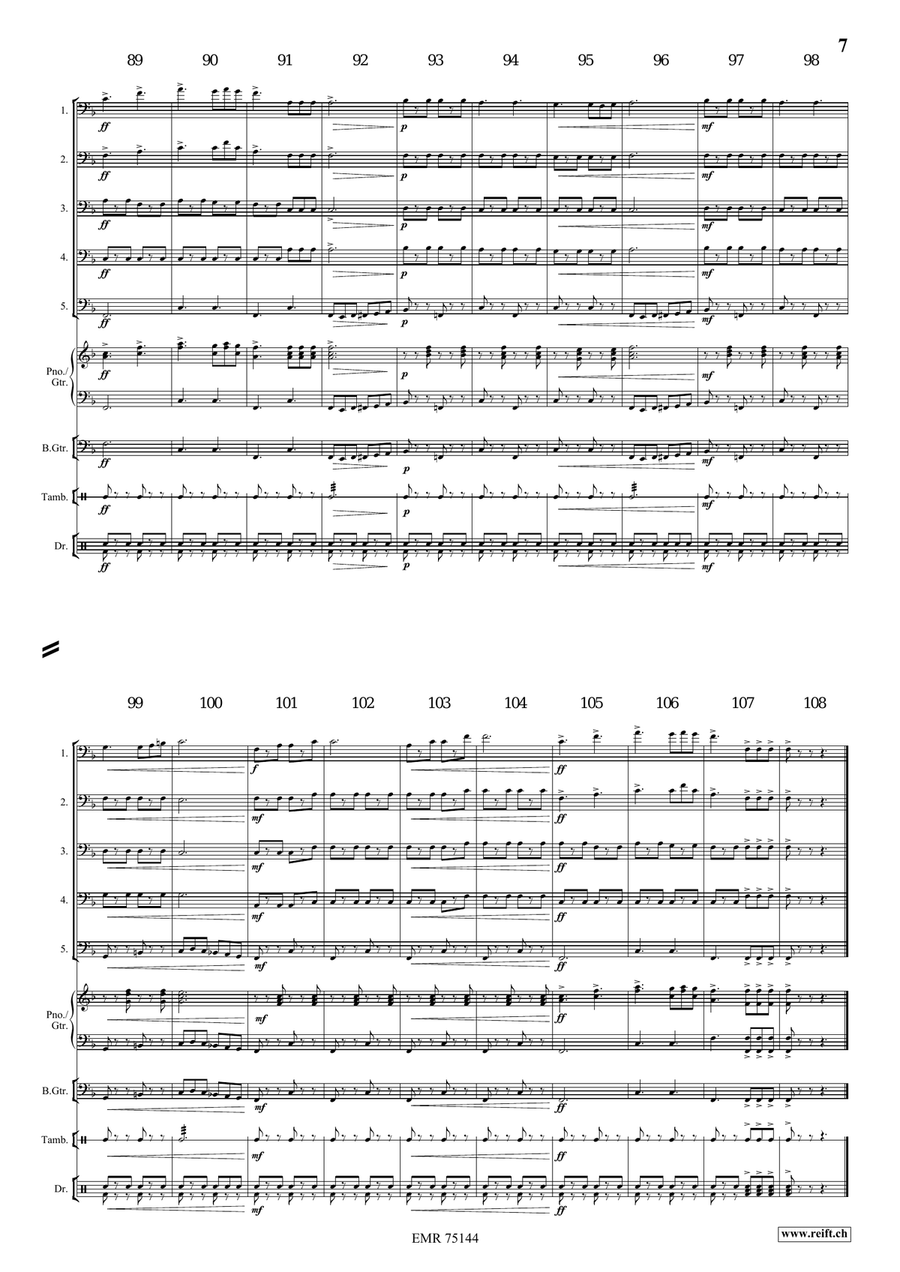 A Dog's Life Trombone scores gallery preview page 8