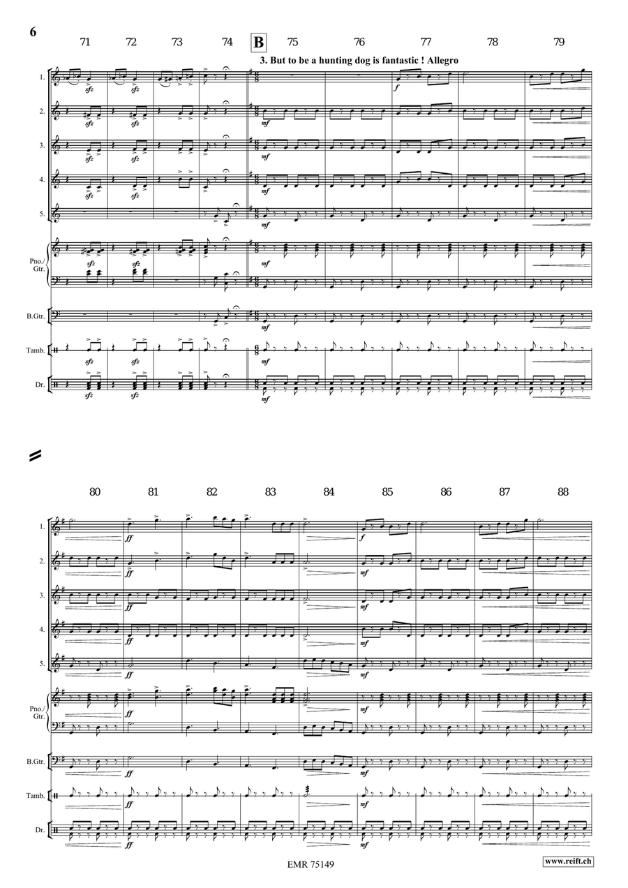 A Dog's Life A Dog's Life Flute scores gallery preview page 7