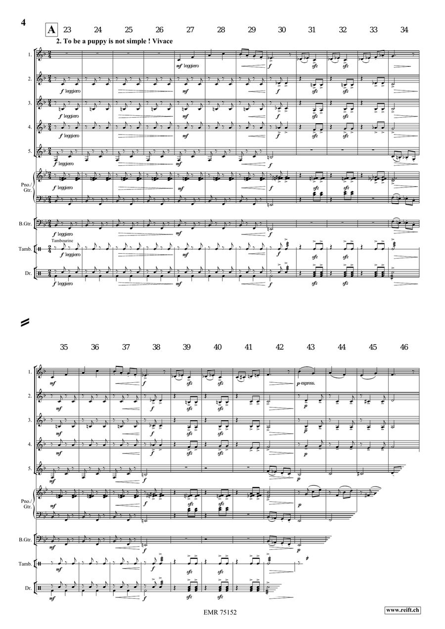A Dog's Life A Dog's Life Horn scores gallery preview page 5