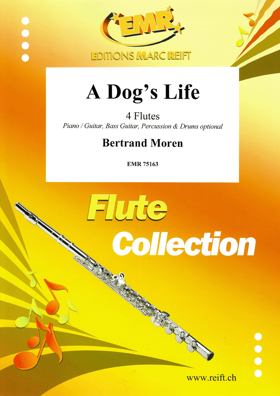 A Dog's Life A Dog's Life Flute Quartet scores gallery preview page 1