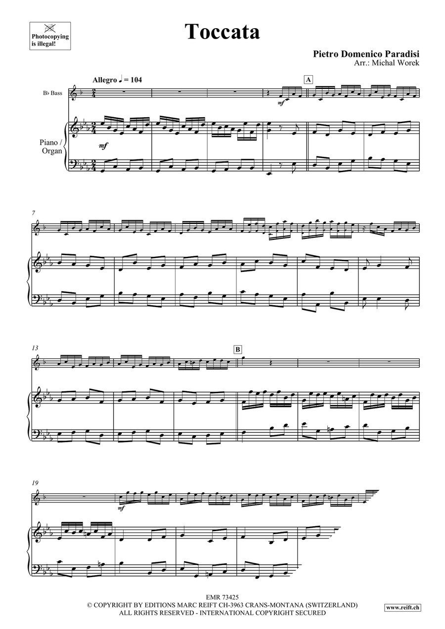 Toccata Toccata Organ scores gallery preview page 4