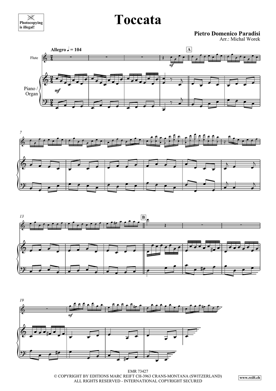 Toccata Toccata Flute Solo scores gallery preview page 4