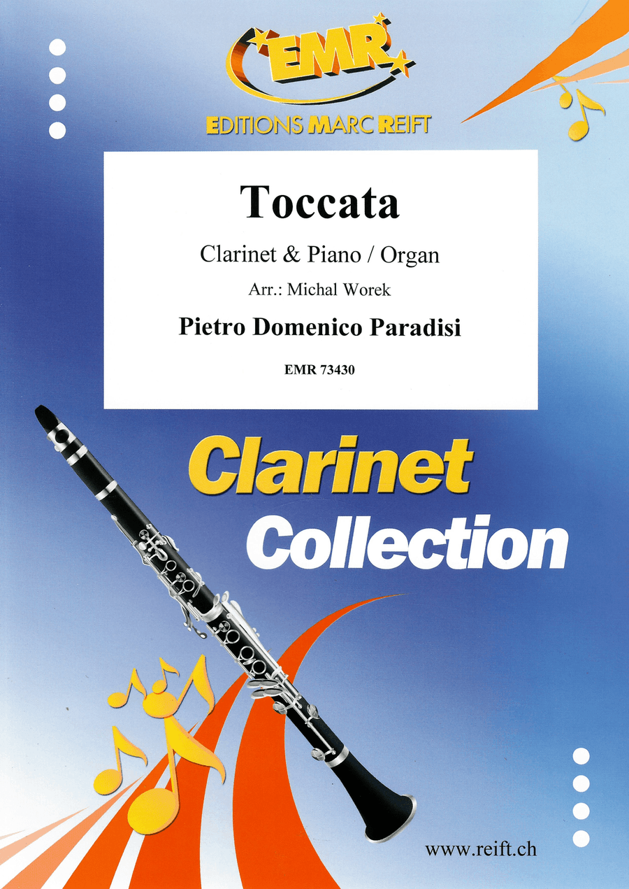 Toccata Toccata Clarinet Solo scores gallery preview page 1