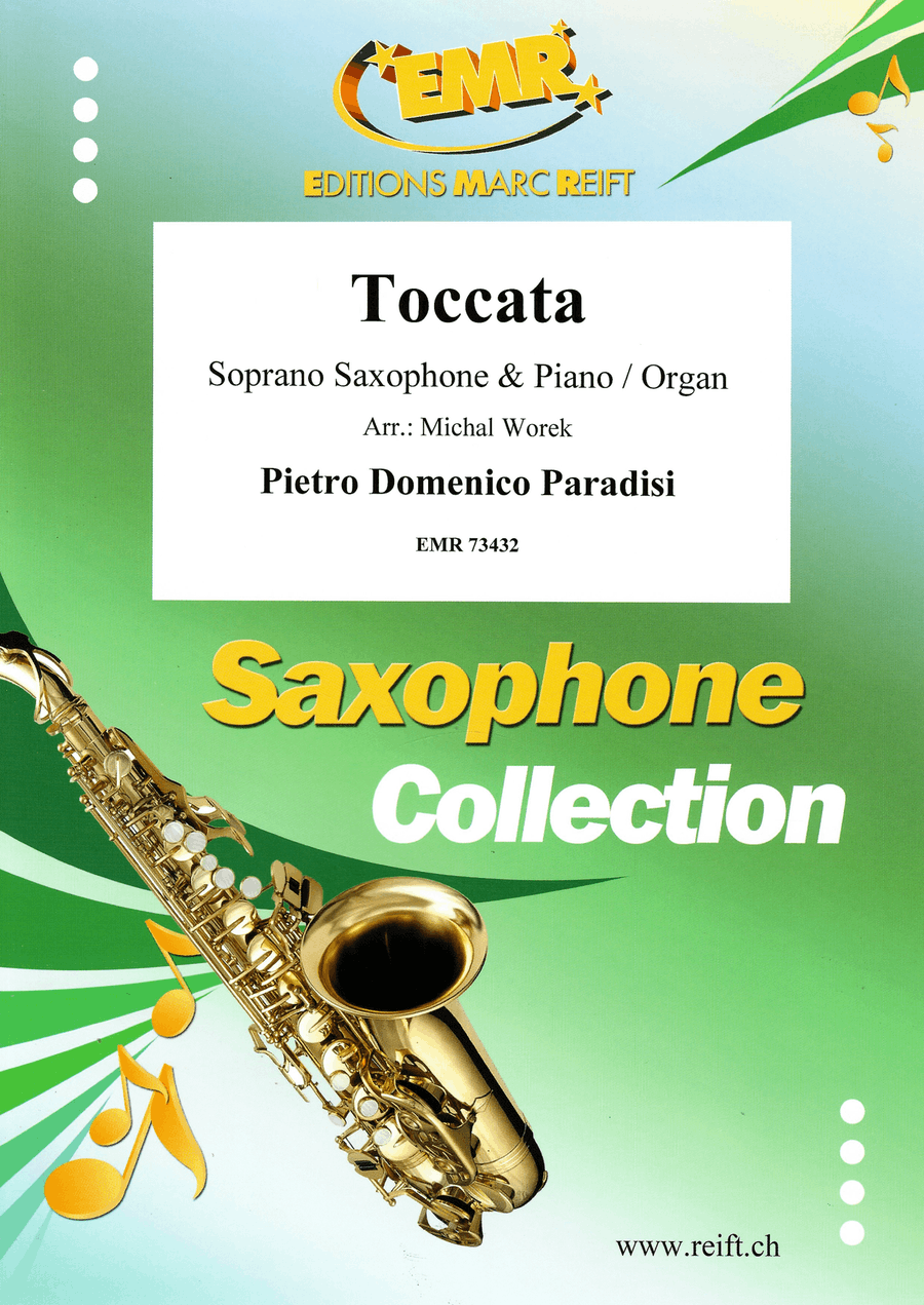 Toccata Toccata Soprano Saxophone scores gallery preview page 1