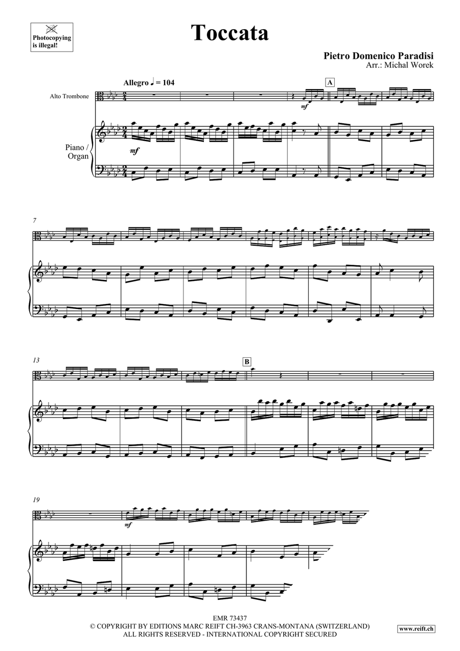 Toccata Toccata Organ scores gallery preview page 4