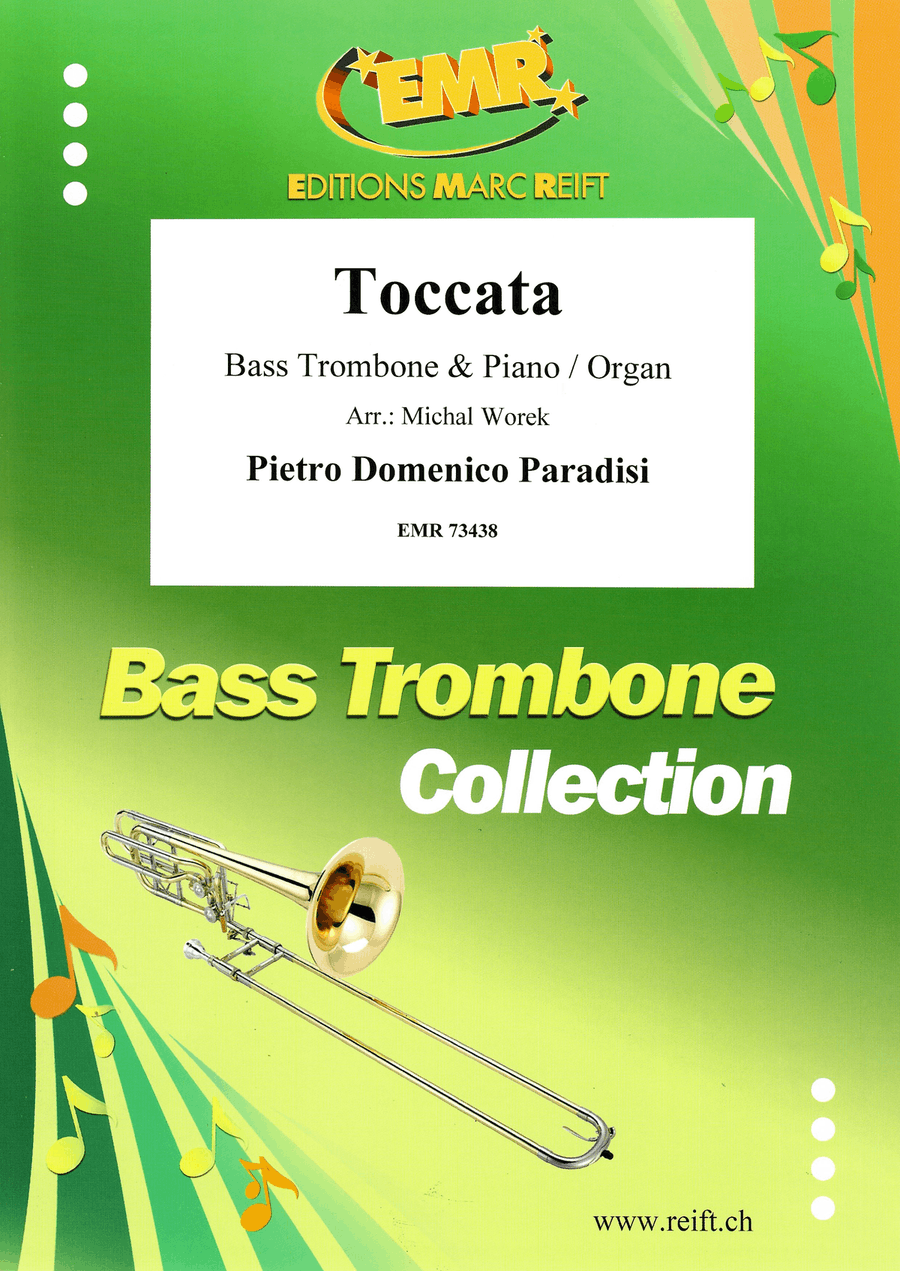 Toccata Toccata Trombone scores gallery preview page 1