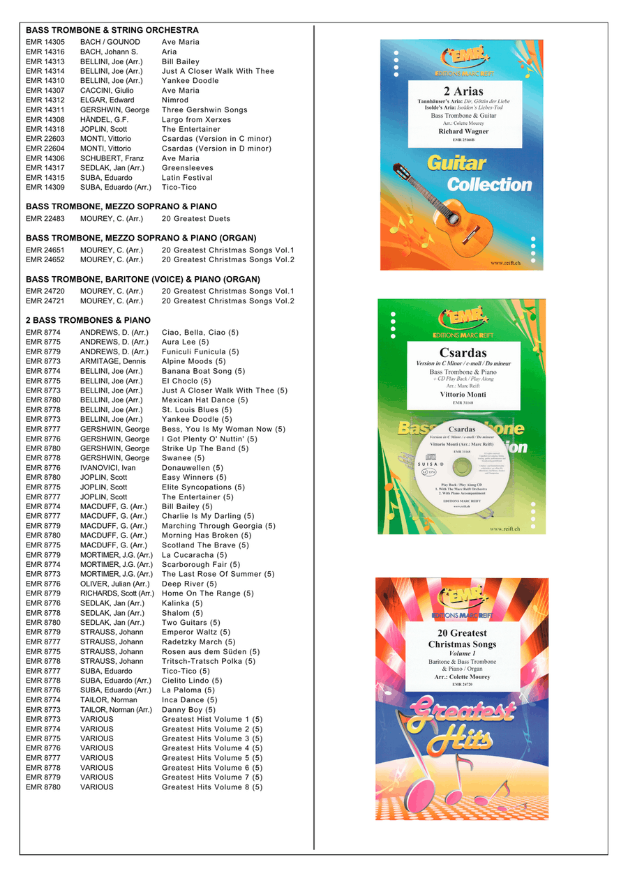 Toccata Toccata Trombone scores gallery preview page 5