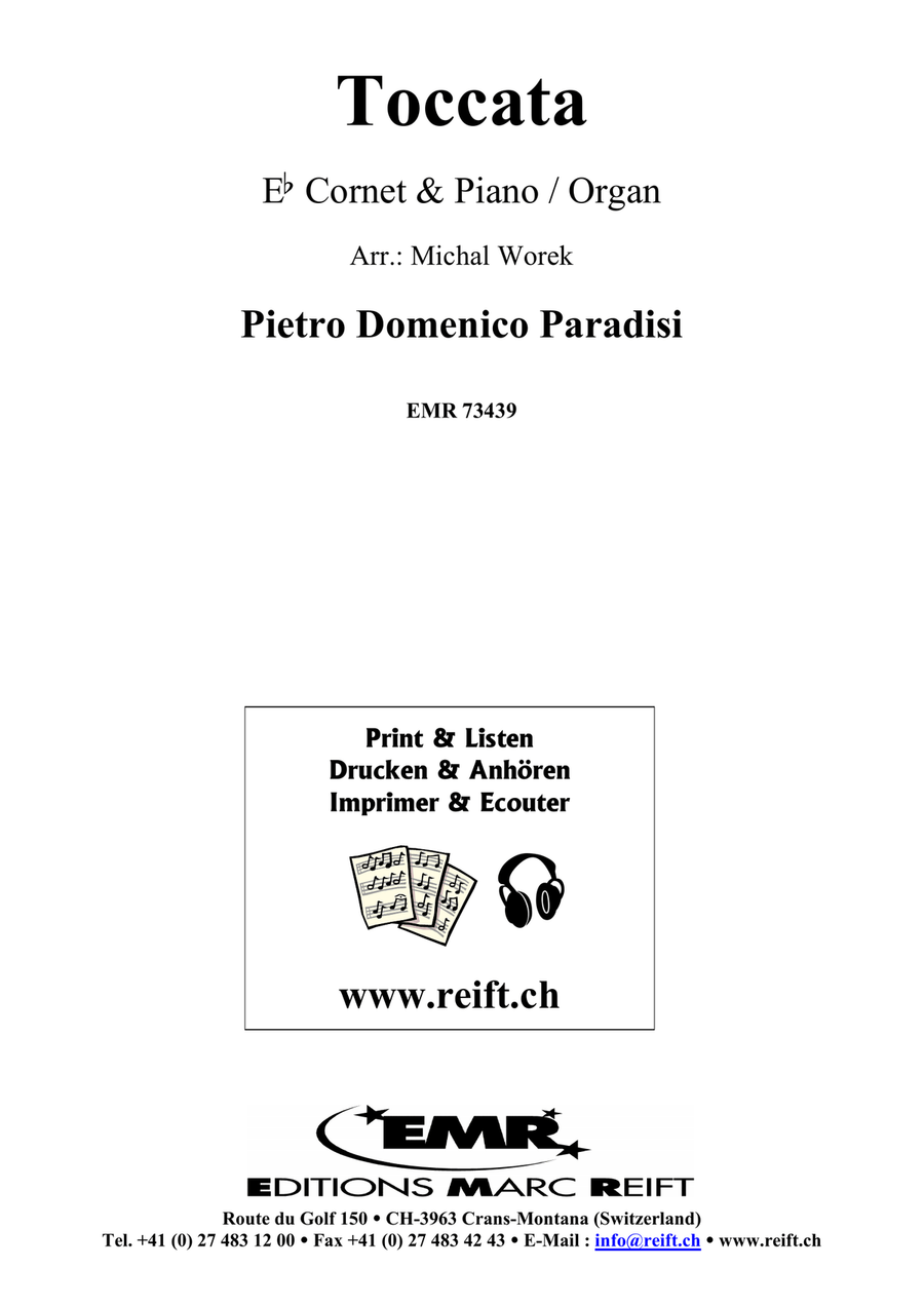Toccata Toccata Cornet scores gallery preview page 2