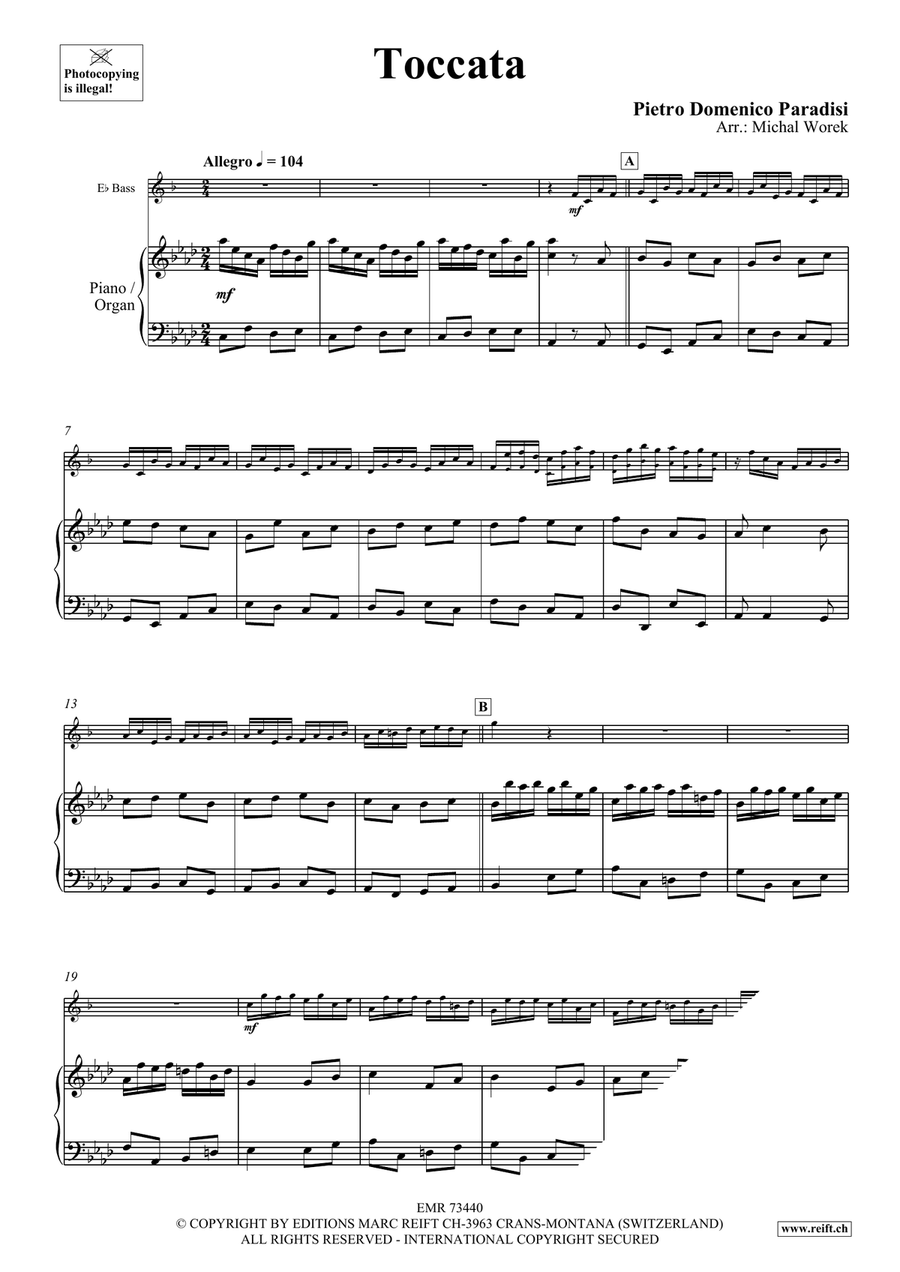 Toccata Toccata Organ scores gallery preview page 4