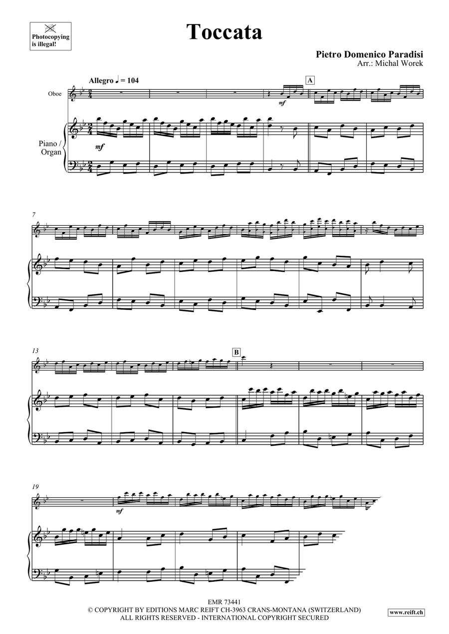 Toccata Toccata Organ scores gallery preview page 4