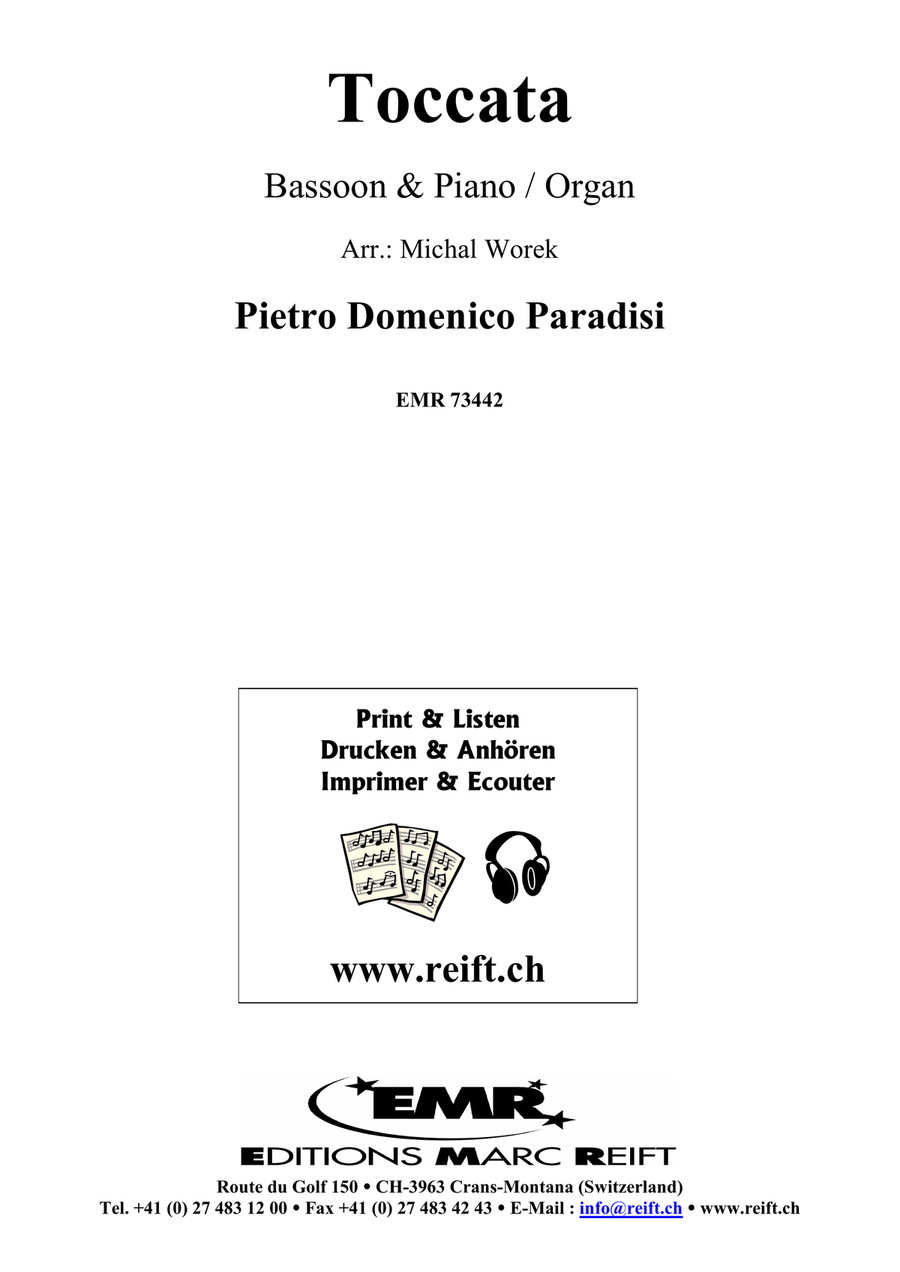 Toccata Toccata Bassoon Solo scores gallery preview page 2