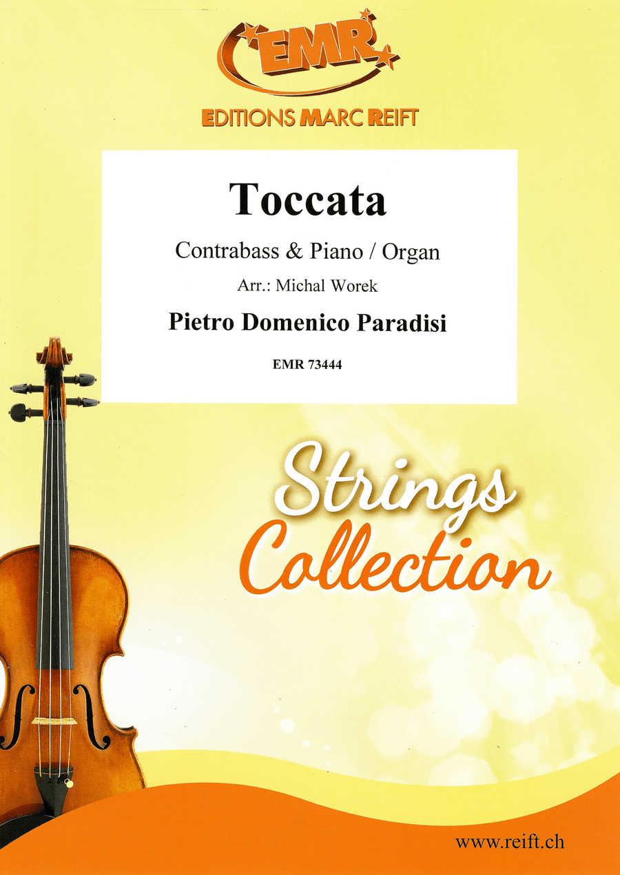 Toccata Toccata Double Bass scores gallery preview page 1