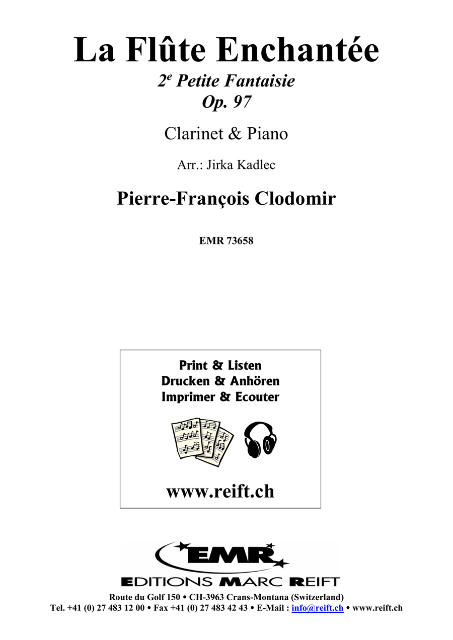 La Flûte Enchantée Clarinet Solo scores gallery preview page 2