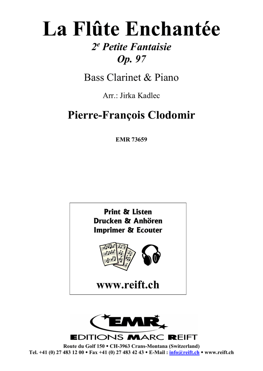 La Flûte Enchantée La Flûte Enchantée Bass Clarinet scores gallery preview page 2