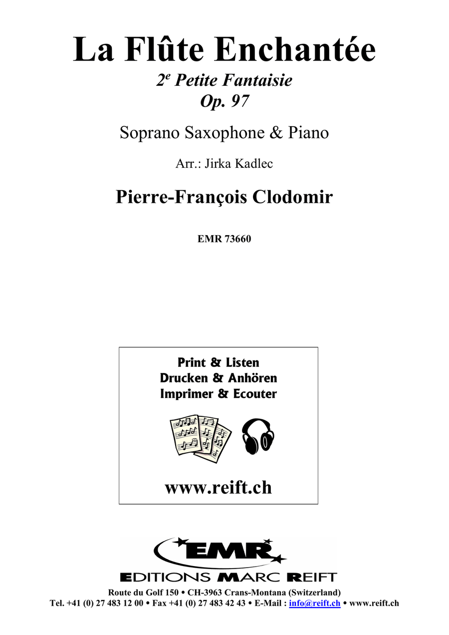 La Flûte Enchantée La Flûte Enchantée Soprano Saxophone scores gallery preview page 2