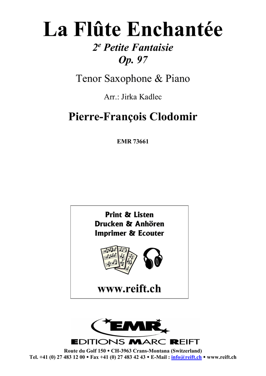 La Flûte Enchantée La Flûte Enchantée Tenor Saxophone scores gallery preview page 2