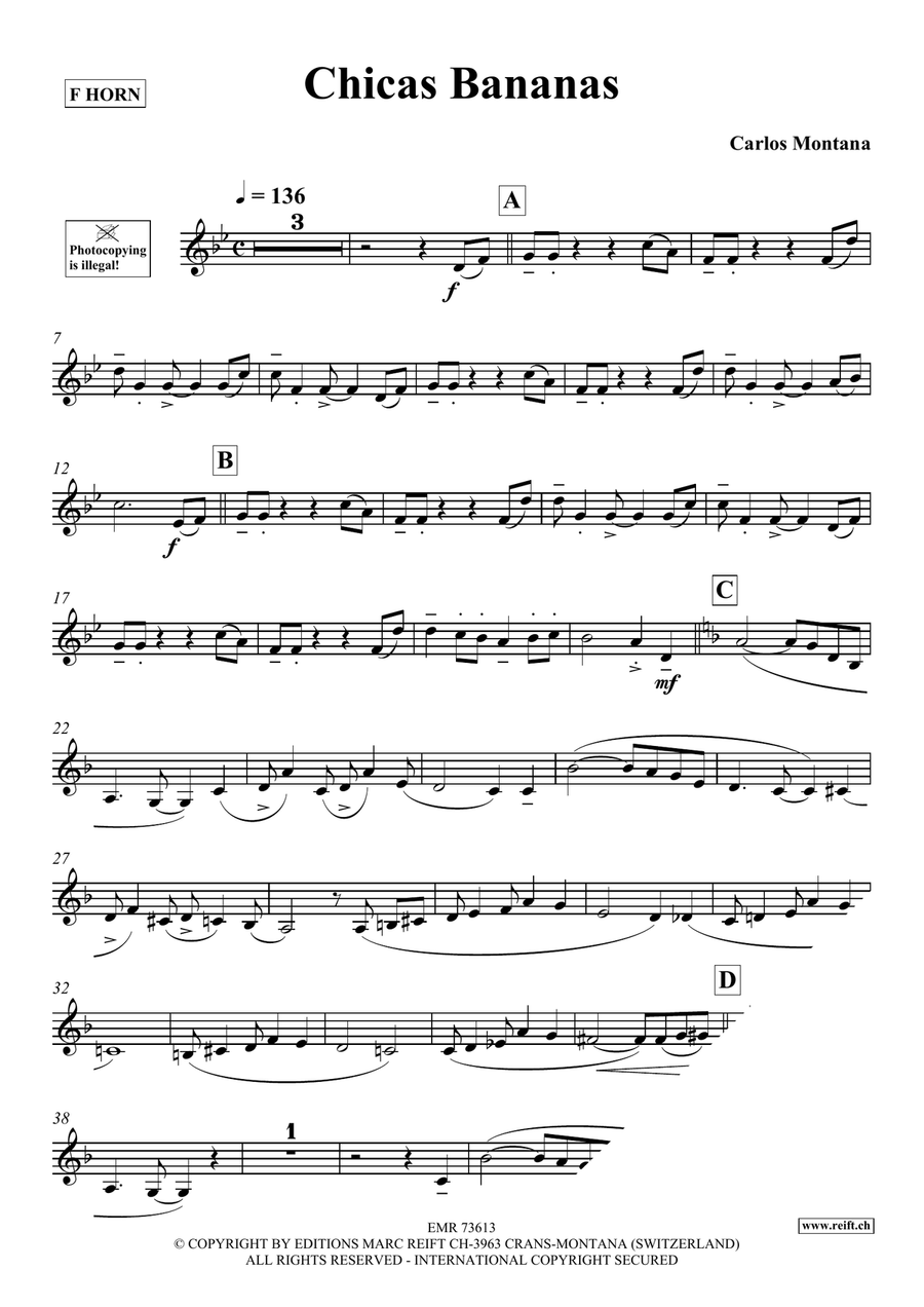 Chicas Bananas Chicas Bananas Horn scores gallery preview page 4