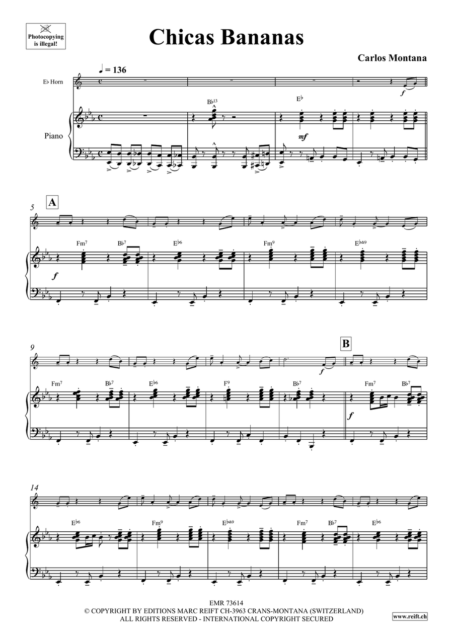 Chicas Bananas Chicas Bananas Horn scores gallery preview page 5