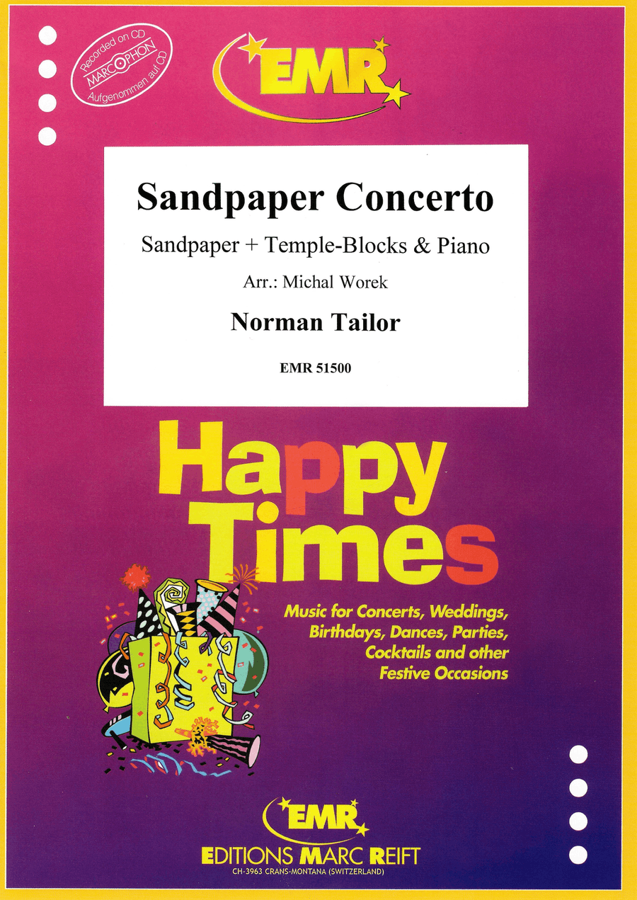 Sandpaper Concerto Sandpaper Concerto Piano Accompaniment scores gallery preview page 1