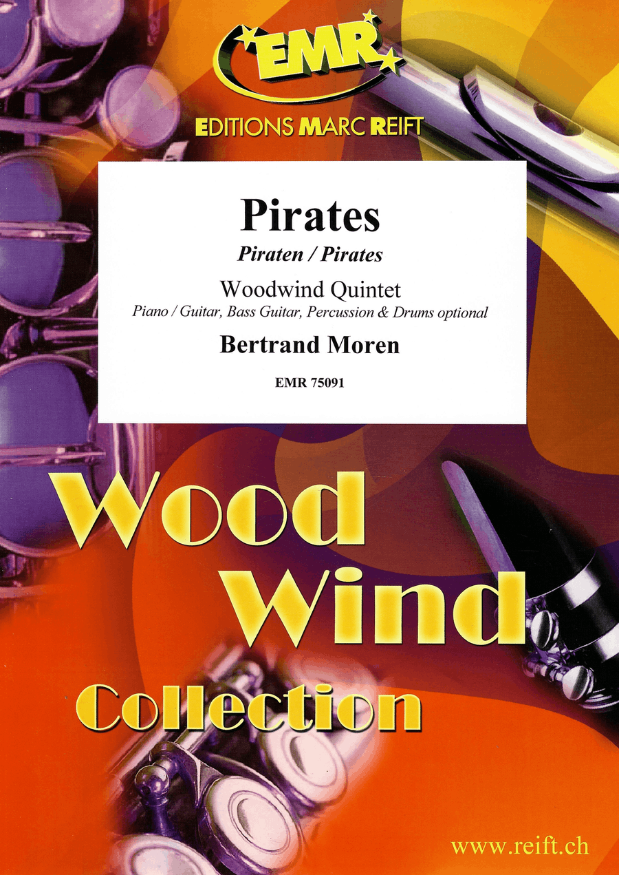 Pirates Pirates Woodwind Quintet scores gallery preview page 1