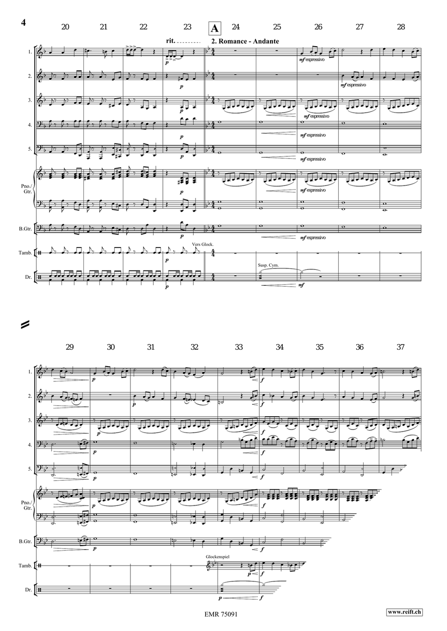 Pirates Pirates Woodwind Quintet scores gallery preview page 5