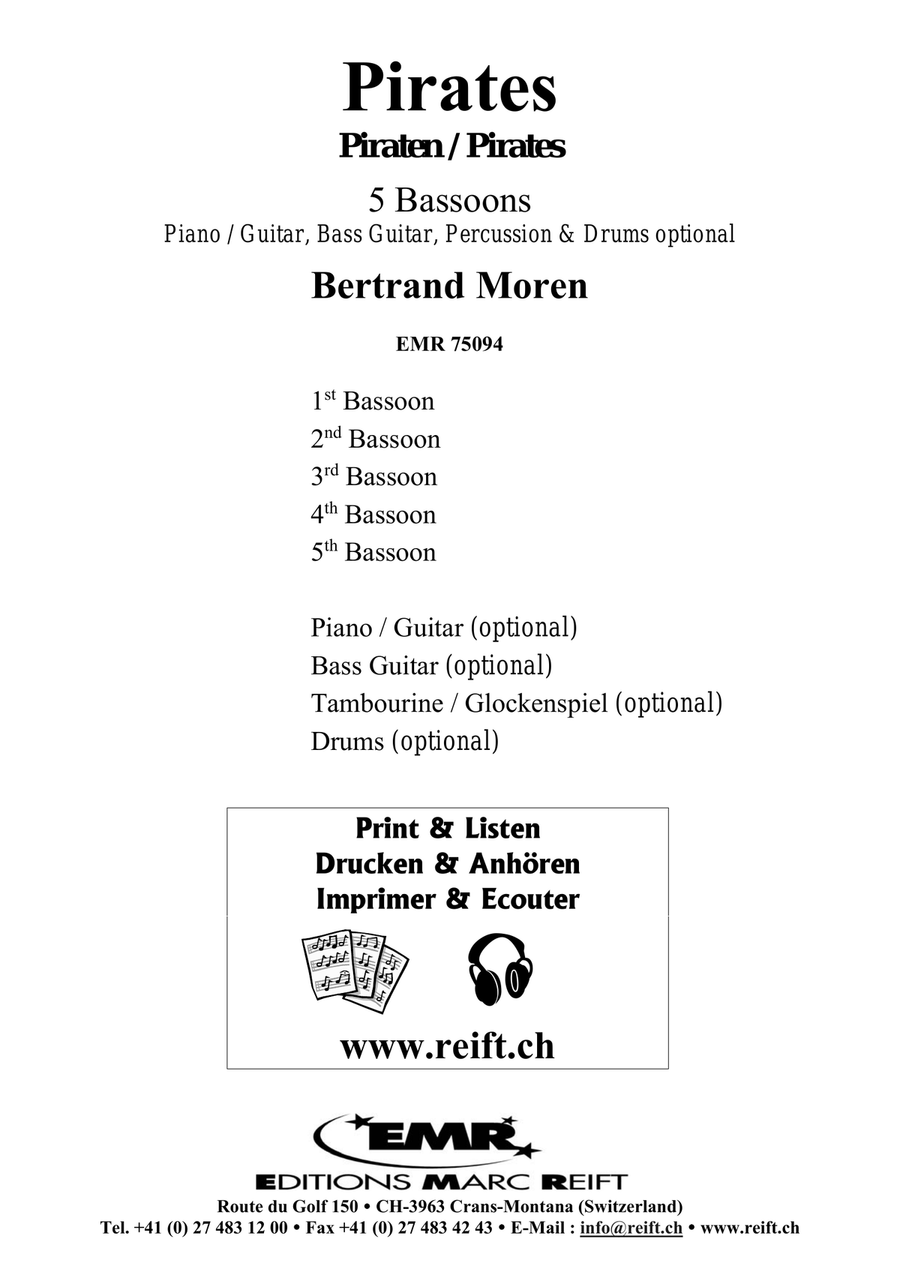 Pirates Pirates Bassoon scores gallery preview page 2