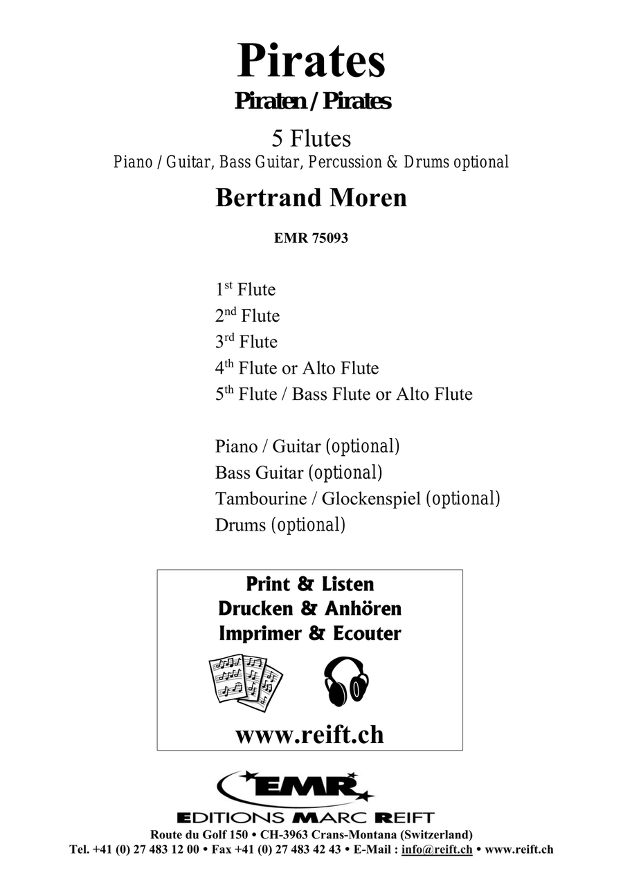 Pirates Pirates Flute scores gallery preview page 2