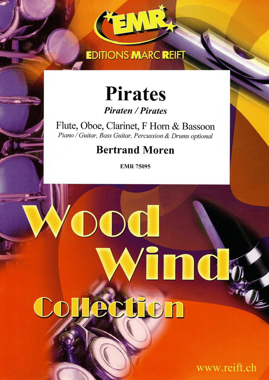 Pirates Pirates Woodwind Quintet scores gallery preview page 1