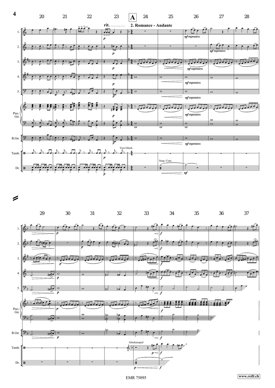 Pirates Pirates Woodwind Quintet scores gallery preview page 5